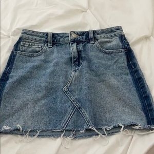Never worn! Pacsun denim skirt